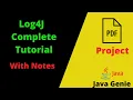 Complete Log4j Tutorial With Notes And Project Log4j tutorial With Spring Boot Java Genie