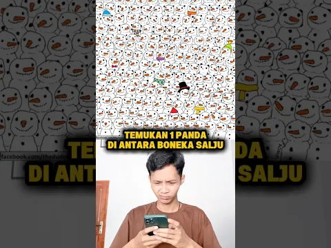 ADA PANDA DI BONEKA SALJU???