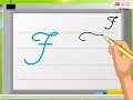 Cursive Writing Capital Letter F Macmillan Education India
