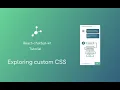 Exploring custom CSS rules for react-chatbot-kit