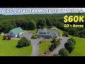 Dirt-Cheap West Virginia Farmhouses with A LOT of LAND Hidden Real Estate Gems you can buy Now