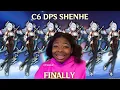 FINALLY C6ING MY DPS SHENHE