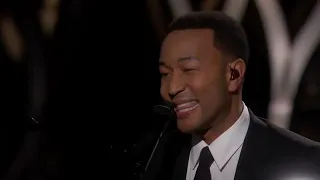 John Legend Common Glory From Selma Live OSCARAS 