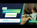 6 - OpenCV Python Tutorial Draw Line Rectangle Circle Text on Image Step by Step