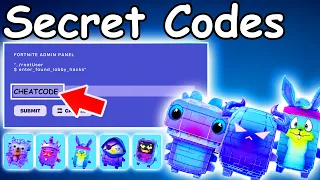 FIRST LOOT HACKER ADMIN CODES in FORTNITE SEASON 4 SPRITE CODES! (New Secret Codes)