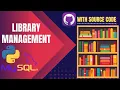 Python Projects Tkinter GUI Library Management with Mysql Tutorial