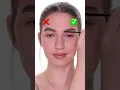 How to do your eyebrows Which side do you prefer