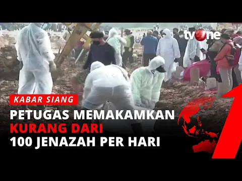 Jumlah Jenazah yang Dimakamkan di TPU Rorotan Semakin Menurun