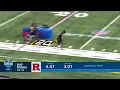 Isiah Pacheco Runs a 4 37 40 at the 2022 NFL Combine