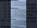 How to Login to ReadWorks