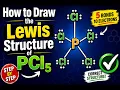 How to Draw the Lewis Structure of PCl Step by Step