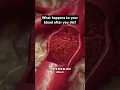 What happens to your blood after you die? #shorts #blood #spooky #skeleton #anatomy