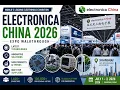 Electronica China Shanghai 2026 Electronics Suppliers Innovations Full Expo Walkthrough Names