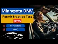 Minnesota DMV Written Practice Test 2025 25 Questions Answers