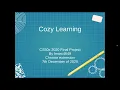 CS50x 2020 final project Chrome Extension Cozy Learning