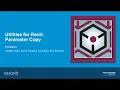 Utilities for Revit Parameter Copy