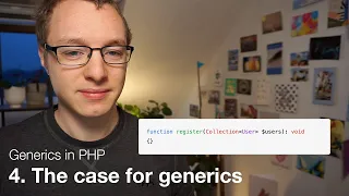The Case for PHP Generics Generics in PHP