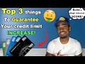 TOP 3 Things To Know Do Before Requesting a Credit Limit Increase With NAVY FEDERAL