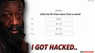 Speedrunning FREE ROBUX sites until I lose my account