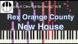 Download New House - Rex Orange County (Piano Tutorial) MP3