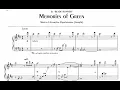 Download Lagu Vangelis - Blade Runner - Memories of Green - Piano + Sheet Music