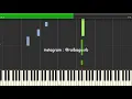 YANG TERDALAM - PERTERPAN Piano Tutorial