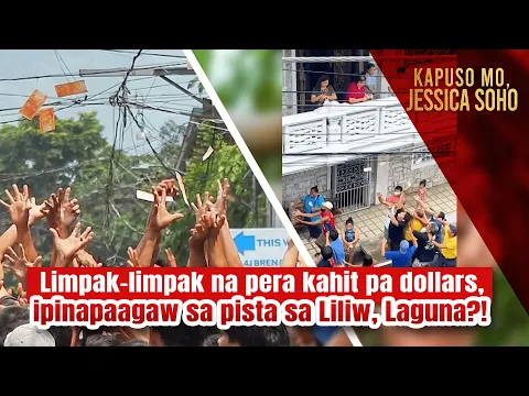 Download MP3 Limpak-limpak na pera kahit pa dollars, ipinapaagaw sa pista sa Laguna?! | Kapuso Mo, Jessica Soho