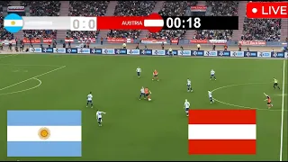 🔴 LIVE : ARGENTINA VS AUSTRIA FIFA WORLD CUP 2026 FULL MATCH – VIDEOGAME EFOOTBALL SIMULATION