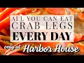 All-You-Can-Eat Crab Legs EVERY DAY at Harbor House