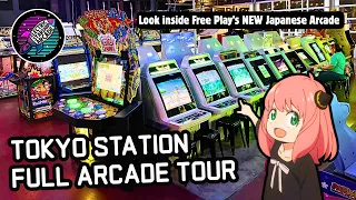 Tokyo Station Arcade Tour - Free Play Arlington Just Leveled Up