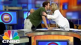 Remembering Will Ferrell s On-Air Kiss With CNBC Anchor Sue Herera CNBC