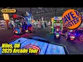 Dave Buster s arcade tour Niles OH new April 2025 full 4K walkthrough