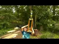 10-year-old world champion horseshoe thrower shows off his skills