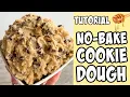 How to make No Bake Cookie Dough tutorial