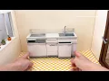 Mini kitchen set installation ASMR