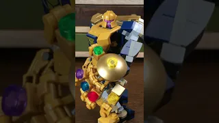 LEGO THANOS MECH TURNED TO DUST #shorts