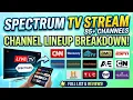 Spectrum TV Packages 2026 TV Stream Package Channel List