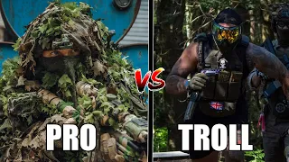 Pro Airsoft Sniper vs Speedsoft Troll (WHO WINS?)