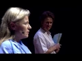 Replacement smokers: Pauline Dekker and Wanda de Kanter at TEDxNijmegen 2013