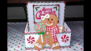 Make A Darling Gingerbread Treat Crate! A Simple & Wonderful Gift!