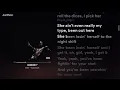 I Know - Travis Scott (Lyrics Video)