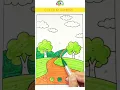 Landscape Coloring Pages for Kids