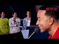 John Legend Roasts The Jonas Brothers In Song Jonas Brothers Family Roast Netflix