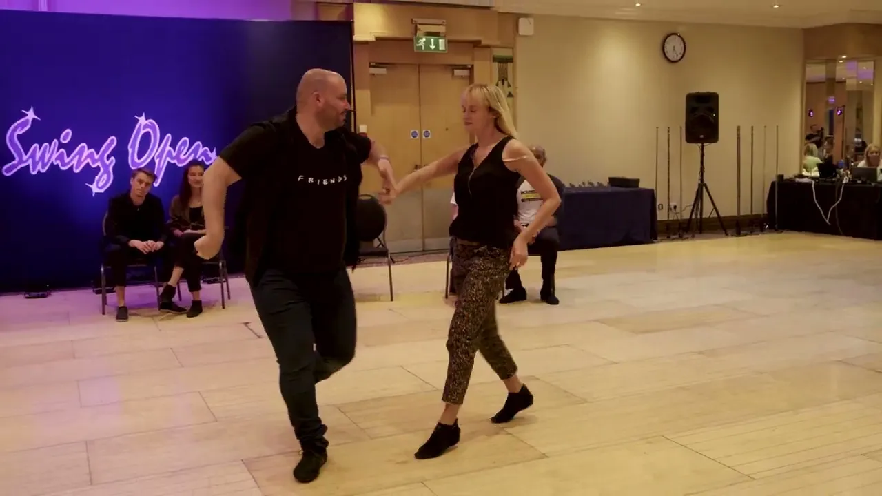 Nir David & Laura Conforti Roussel - 2nd place Strictly Open Finals - Midland Swing Open 2022