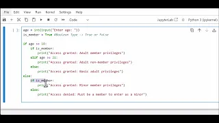Python Basics If-Elif-Else Nested Conditionals f-Strings Float Conversion Build a Simple Calc