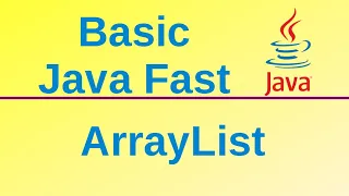 ArrayList - Basic Java Fast 36