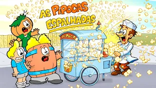 As Pipocas Espalhadas - Barril, Rafa e Cabeção - Aventura com Pipocas