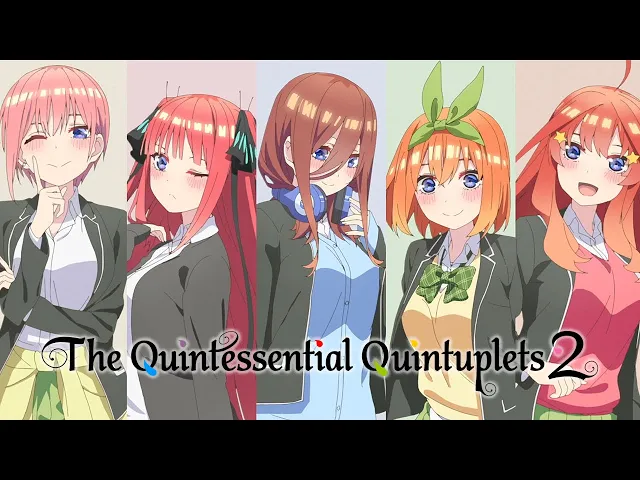 S2 Opening | The Shape of the Quintiplets - The Nakano Family Quintuplets (Kana Hanazawa, Ayana Taketatsu, Miku Itou, Ay