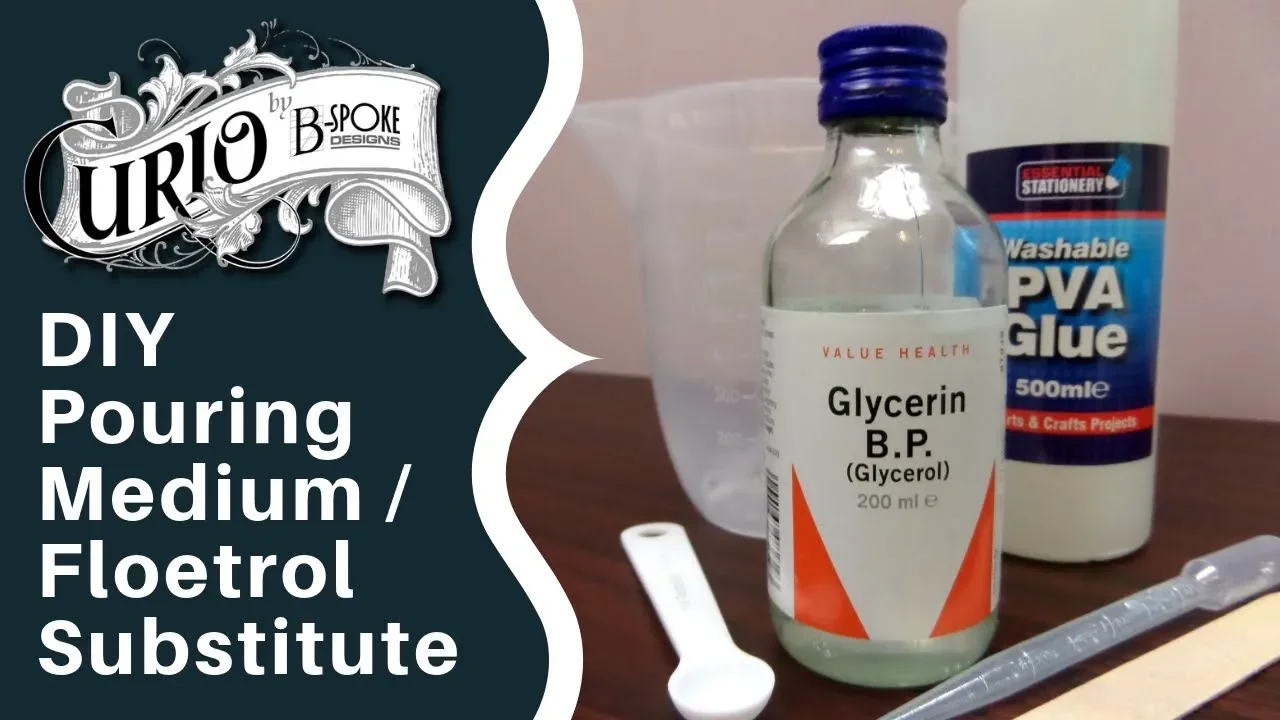 DIY Pouring Medium for Acrylic Pouring and Fluid Painting