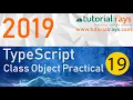 19 TypeScript Class Object Practical Example 2019 - Tutorial Rays By Umar Rahman